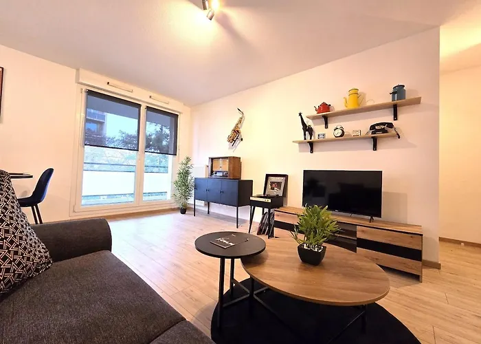 Jazz & - T2 - Free Parking - Centre Ville- Apartamento Colmar